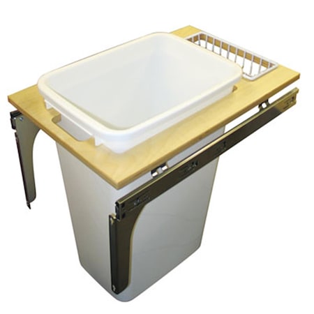 Feeney Door Mount 1 Bin 50 Quart FEPDMTM14.5 1 50 WH